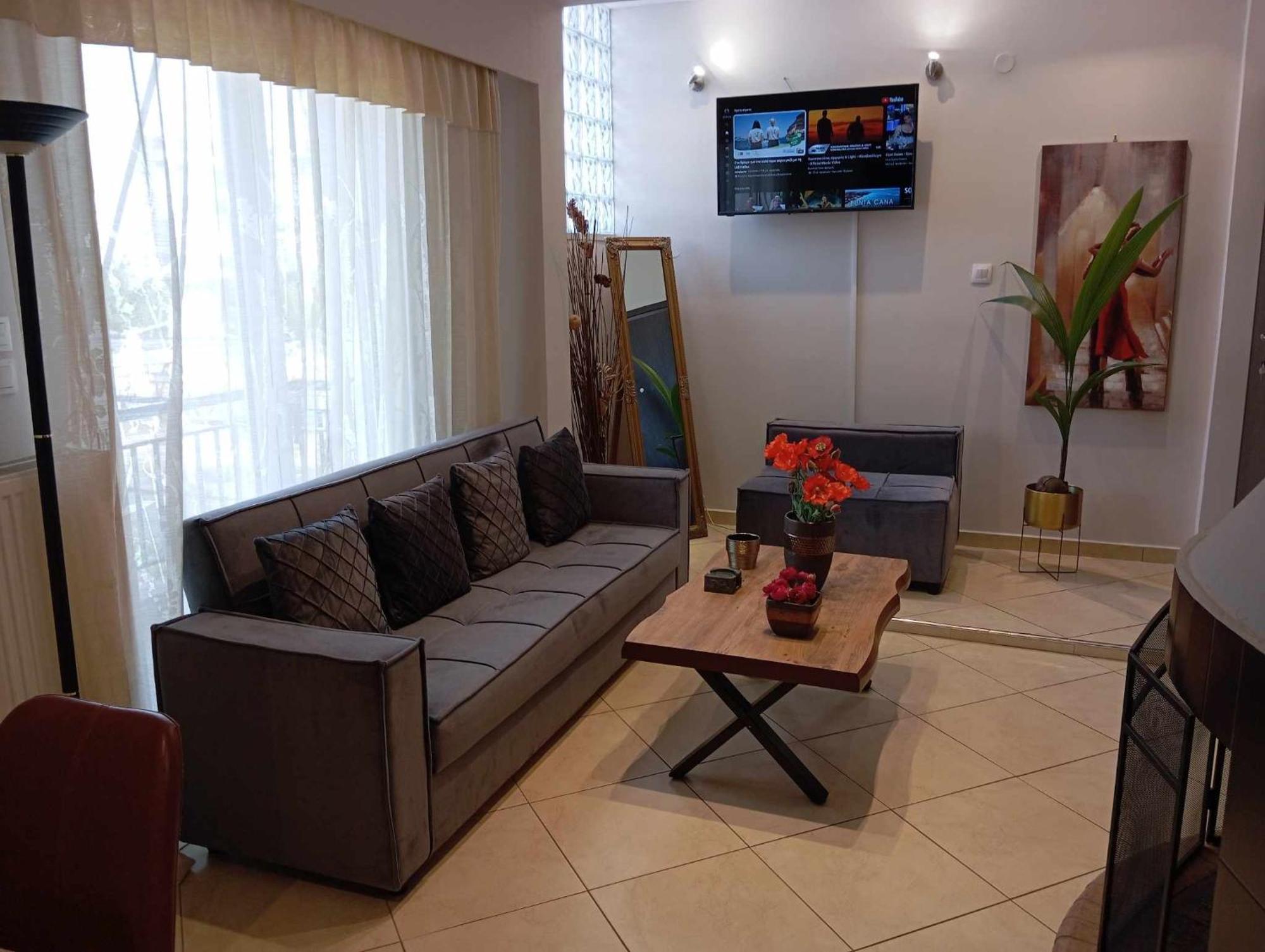 The Genius Apartment 3 Rooms, Α Floor 3 Υπνοδωμάτια, A Όροφος Афіни Екстер'єр фото